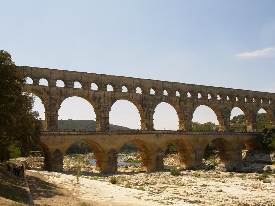 romanian aqueduct, ancient construction